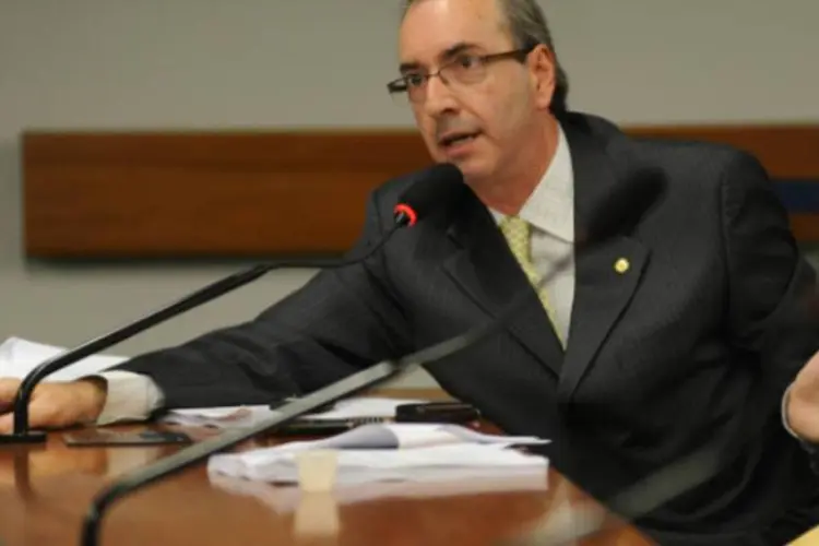 
	Deputado Eduardo Cunha: o l&iacute;der do PMDB na C&acirc;mara anuncio ter fechado acordo com o governo em torno das d&iacute;vidas dos entes federados
 (Agencia Camara)