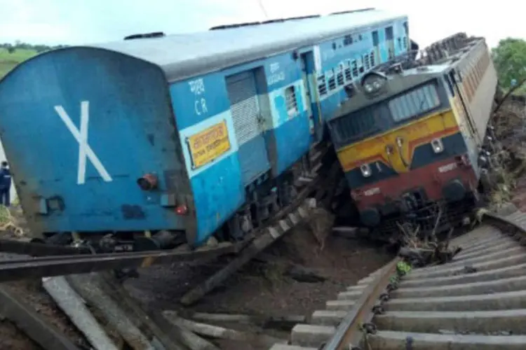 
	Na &uacute;ltima d&eacute;cada, foram registrados 1.522 acidentes de trem no pa&iacute;s
 (AFP)