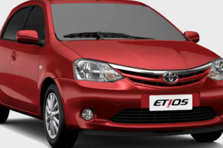
	Etios, da Toyota: carro fabricado no interior de S&atilde;o Paulo &eacute; exclusivo para mercado local
 (Divulgação)