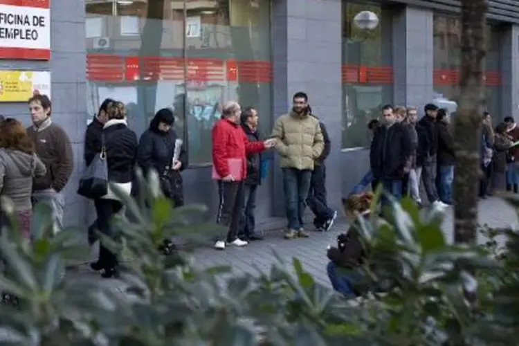 
	Desemprego na Espanha: os homens e as mulheres s&atilde;o igualmente vulner&aacute;veis
 (Sebastien Berda/AFP)
