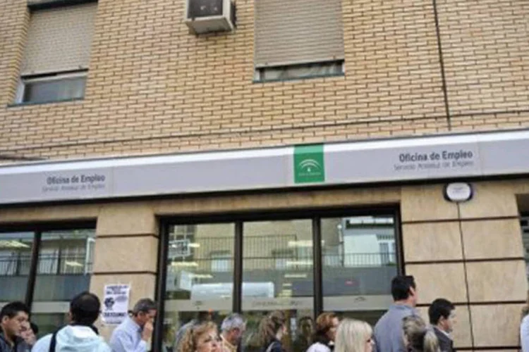A Espanha está à frente do bloco europeu no número de desempregados (Cristina Quicler/AFP)