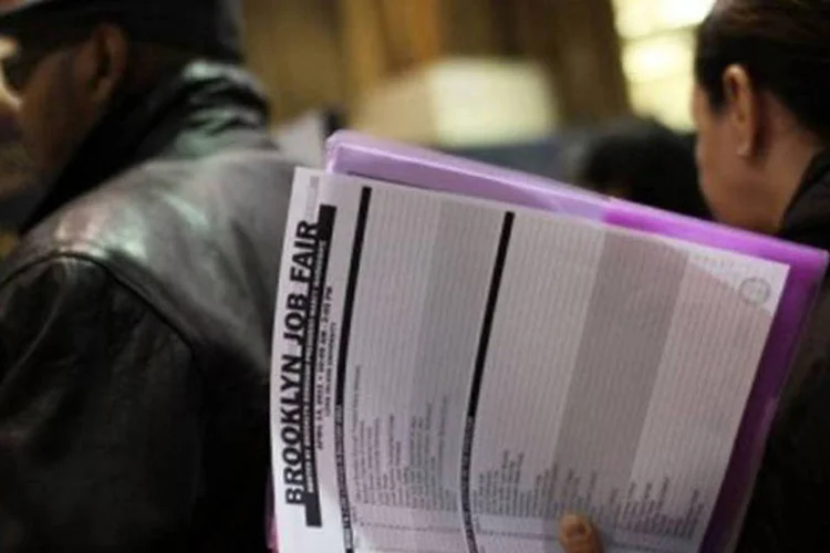 O índice de abril foi revisado de 179 mil para 177 mil vagas abertas (Spencer Platt/AFP)