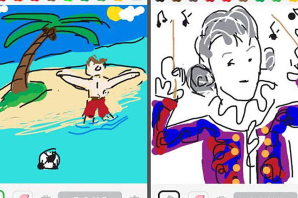 Draw Something ajuda a educar crianças