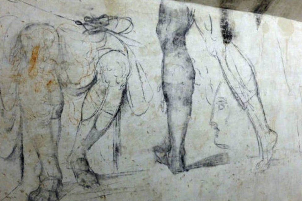 Florença apresenta desenhos inéditos de Michelangelo