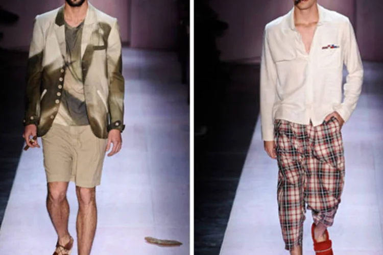 Desfile da grife Reserva, no SPFW (Agência Fotosite/Divulgação)
