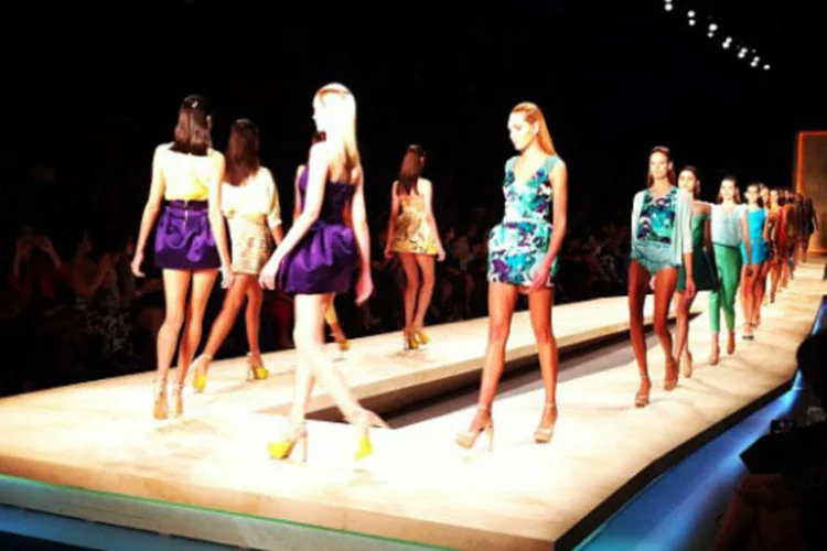 Desfile no Fashion Rio 2010 (Divulgação)