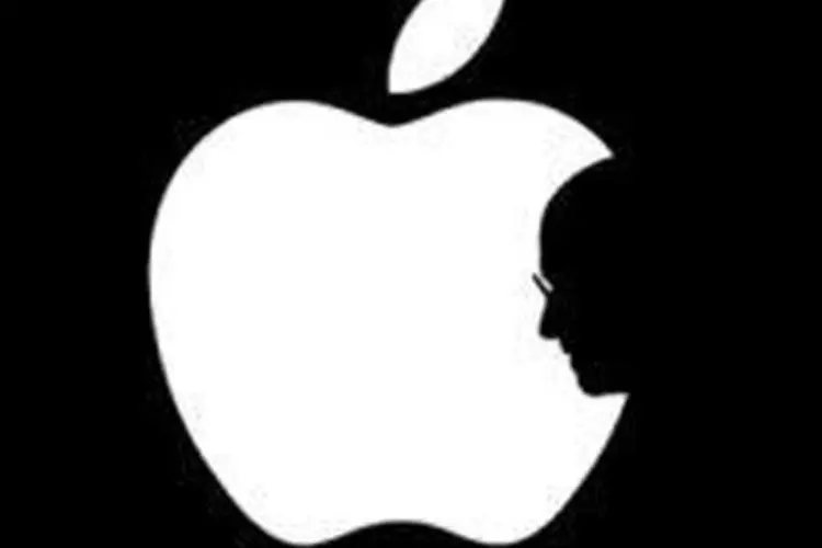 Jonathan Mak teve a ideia de incorporar a silhueta de Steve Jobs na mordida da maçã do logo da Apple (Reprodução)