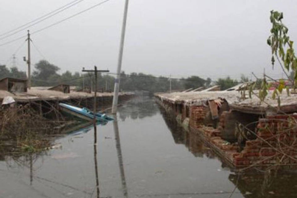 Fortes chuvas deixam 13 mortos no centro da China