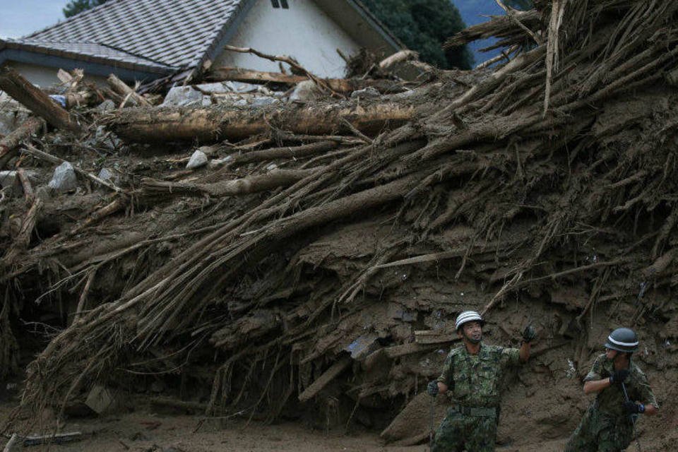 Fortes chuvas deixam 36 mortos no Japão