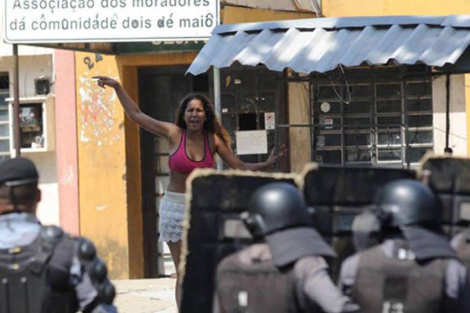 Reintegração de posse em terreno da Oi acaba em violência