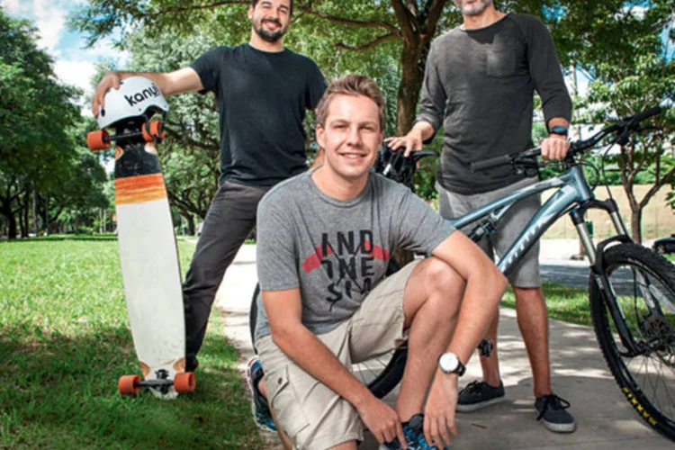 Bruno Nardon, Bruno Henriques e Luís Fernando Barreiro: métricas  até para o lazer  (Daniela Toviansky / EXAME PME)