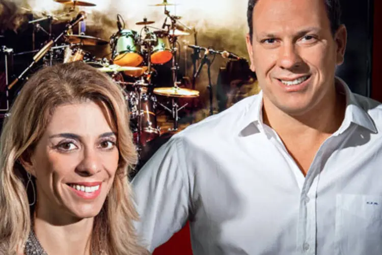 Fatima Pissarra e Ricardo Marques: diversificação de negócios na indústria da música (Fabiano Accorsi / EXAME PME)