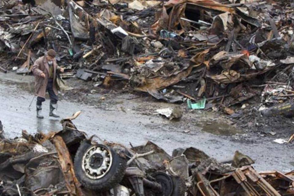 Japão atualiza para 25,5 mil mortos ou desaparecidos no país