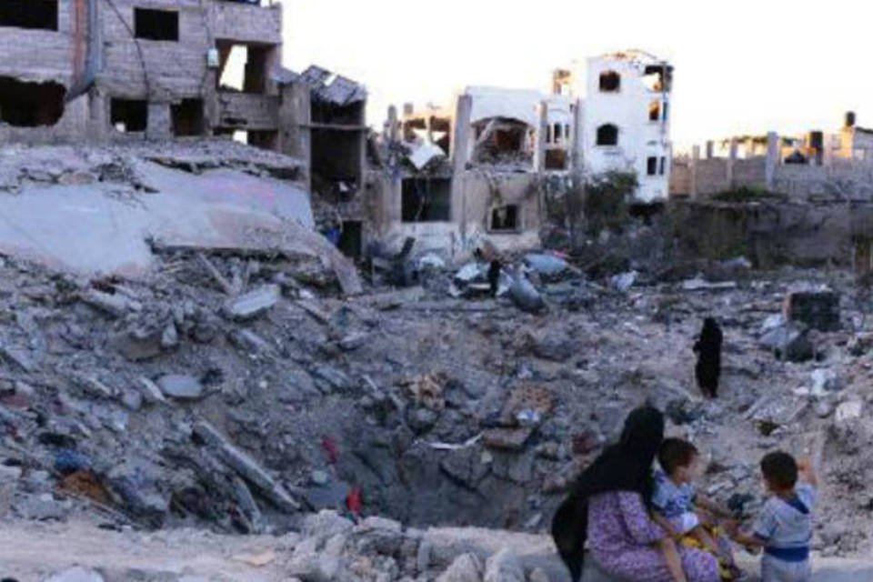 Míssil israelense acabou com uma família inteira em Gaza