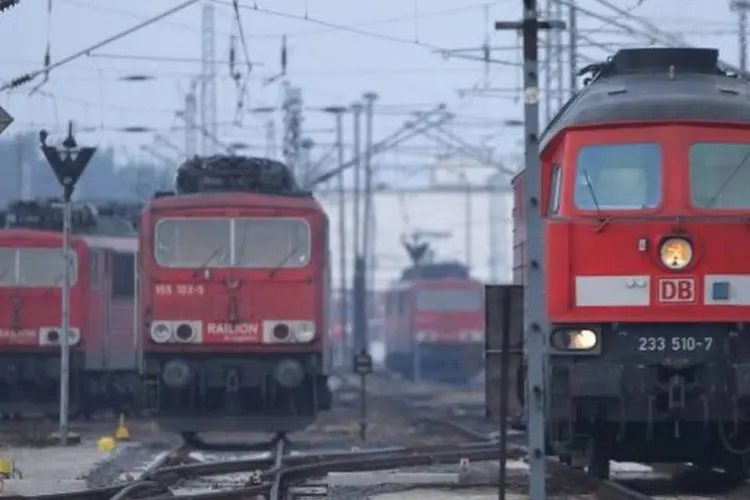 A Deutsche Bahn disse que o contrato inclui dois tipos diferentes de trem (Sean Gallup/Getty Images)