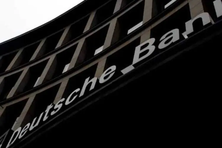 
	Ag&ecirc;ncia do Deutsche Bank, em Hamburgo, na Alemanha
 (Joern Pollex/Getty Images)