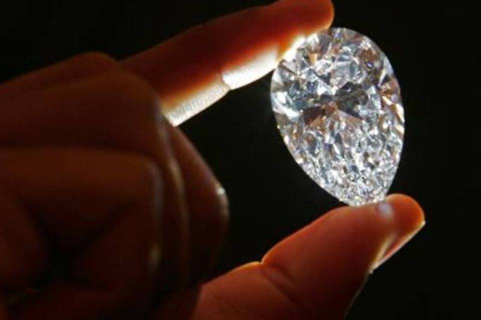 Diamante de 198 quilates é encontrado em mina no Lesoto