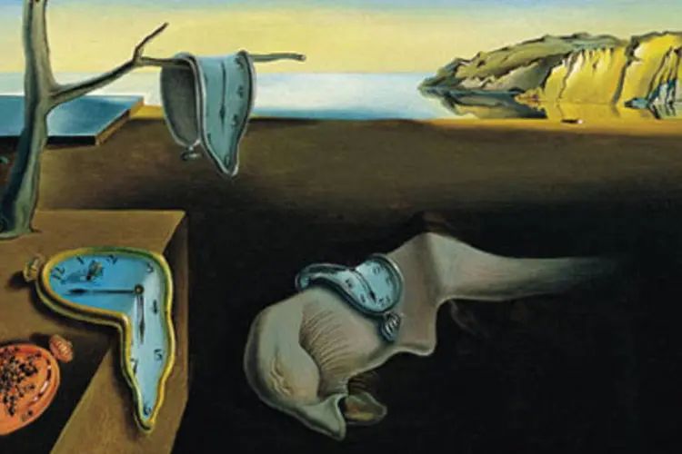 Quadro de Salvador Dalí, The Persistance of Memory