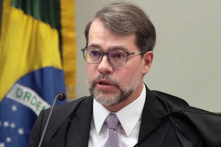 
	Ministro Dias Toffoli: ministro atendeu pedido de extens&atilde;o feito pela defesa do empres&aacute;rio Dercio Guedes de Souza
 (Nelson Jr./SCO/STF)