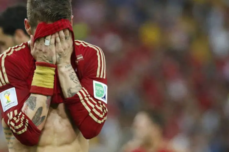 
	Diego Costa: jogador foi um dos mais criticados nas redes sociais
 (Jorge Silva / Reuters)