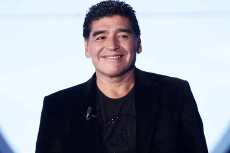 
	Diego Maradona: &quot;Estou contente por ter me encontrado com meu filho. Gosto muito dele. Parece muito com o pai&quot;
 (Getty Images)