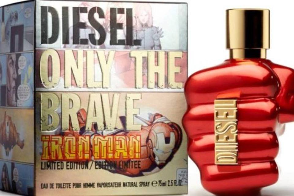 Homem de Ferro inspira perfume da Diesel