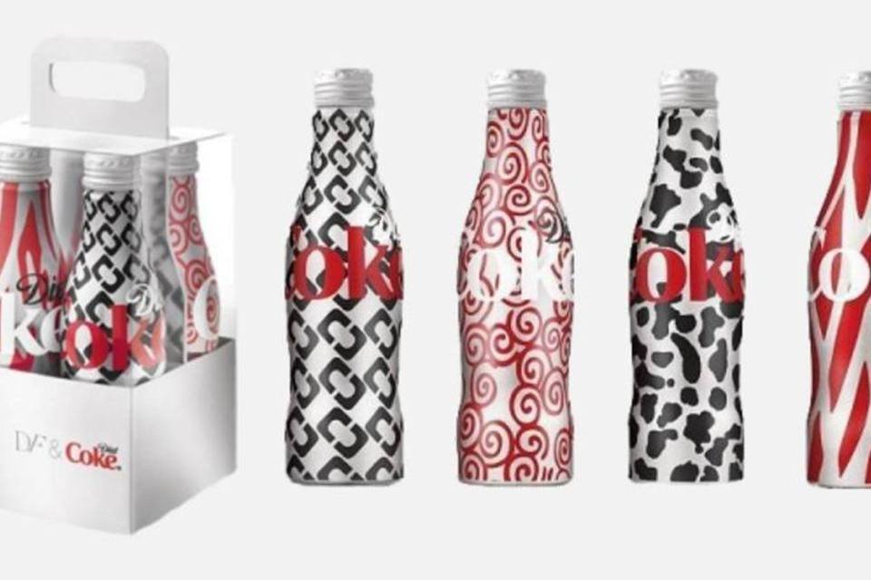 Diet Coke recebe design de Diane Von Furstenberg