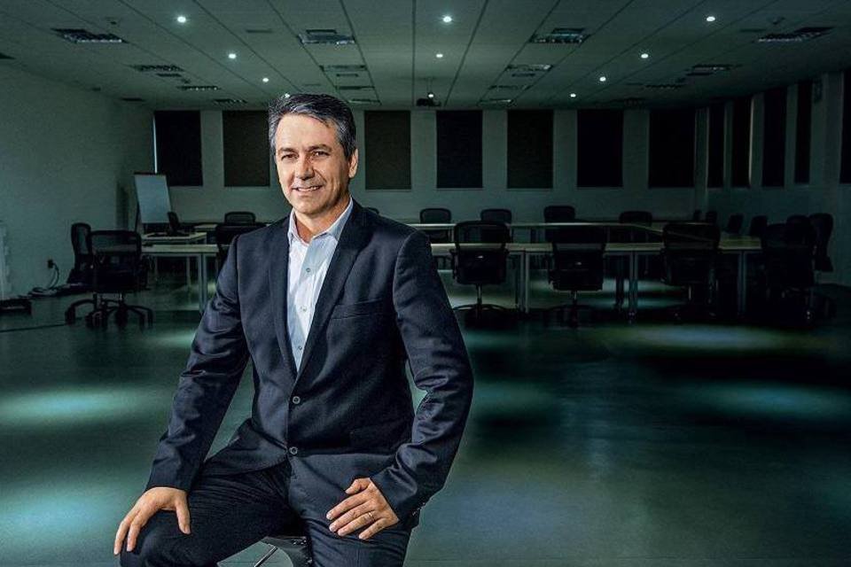 Sergio Quiroga da Cunha, de 47 anos, presidente da Ericsson: falar uma segunda língua e ser obstinado são competências essenciais para se tornar CEO.  (Germano Luders)