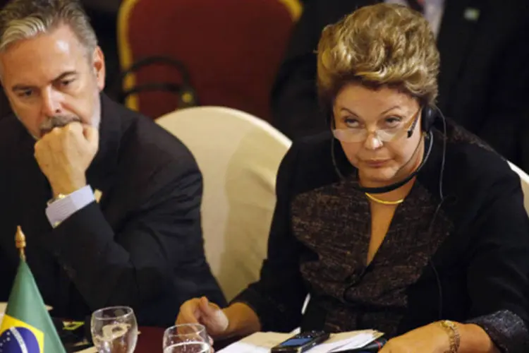 
	A presidente Dilma Rousseff em reuni&atilde;o do Mercosul
 (REUTERS/Nicolas Garrido)