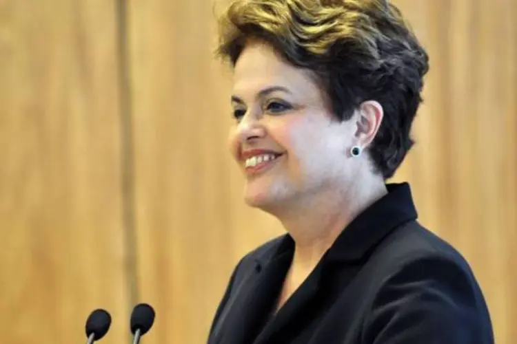 A presidente Dilma Rousseff: na frente de Lula e FHC (Agência Brasil)