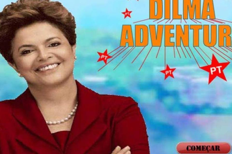 Jogo mostra Dilma como heroína na luta pela Presidência