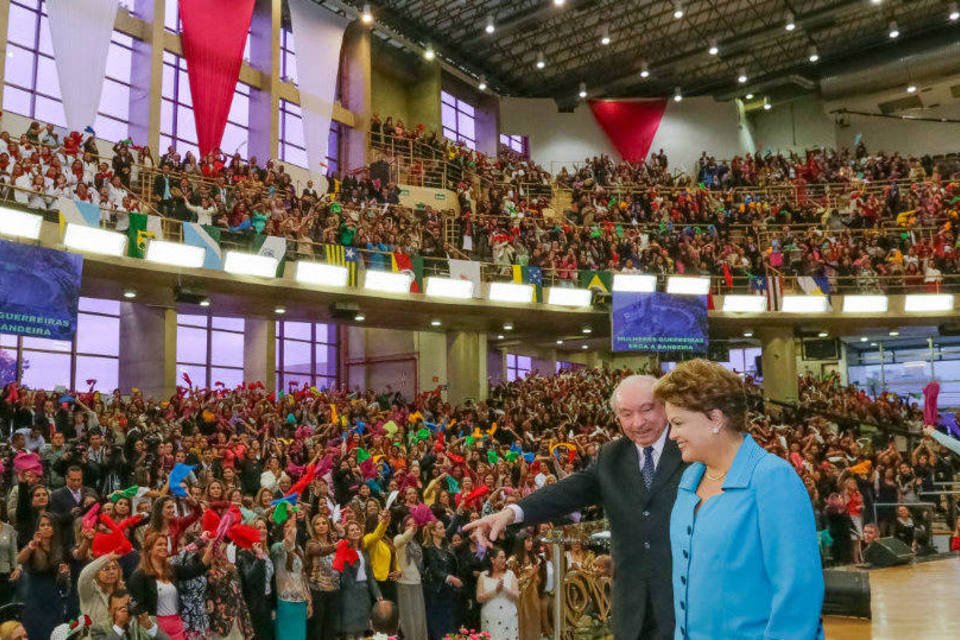 Dilma Rousseff: "feliz é a Nação cujo Deus é o Senhor" (Ichiro Guerra/Dilma 13/Fotos Públicas)