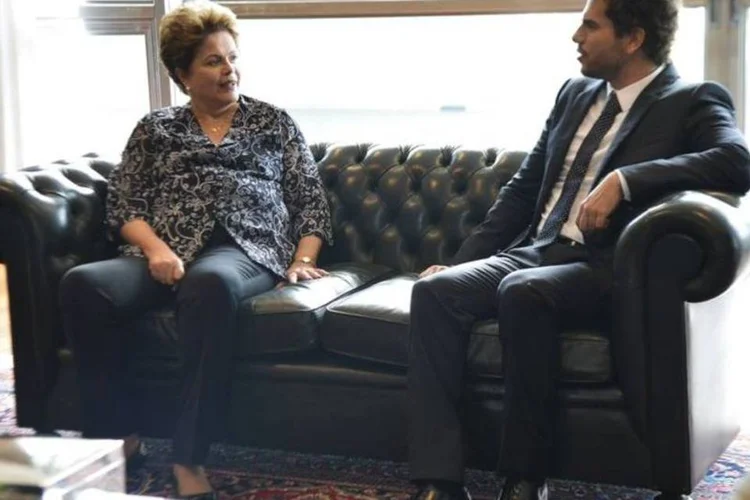 O matemático Artur Avila, ganhador da Medalha Fields, defendeu com integrantes do Impa a ampliação dos investimentos em pesquisa (Antonio Cruz/ Agência Brasil)