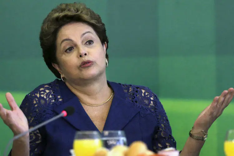 
	Dilma Rousseff: Dilma se referiu ao baixo desemprego como uma prova do sucesso de suas pol&iacute;ticas econ&ocirc;micas, mas agora o desemprego est&aacute; em alta
 (Joedson Alves/Reuters)