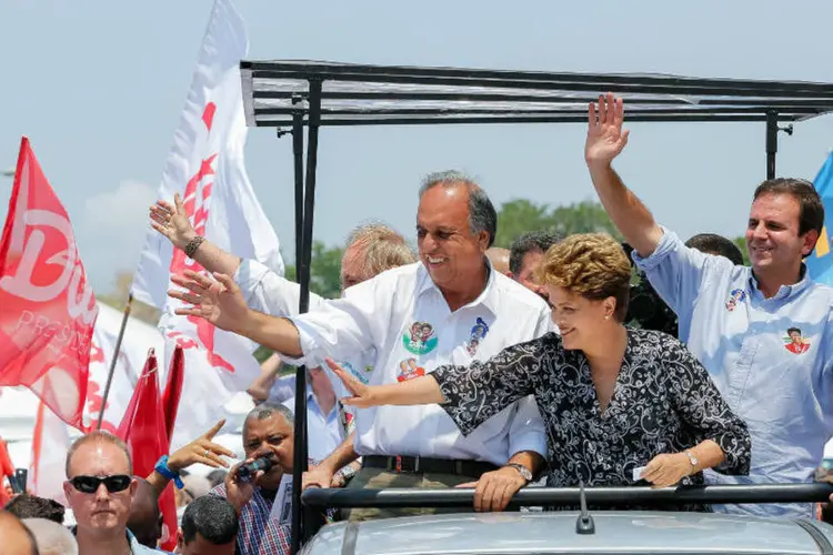 
	Dilma: expectativa &eacute; de que candidata permane&ccedil;a no Rio na quinta-feira
 (Ichiro Guerra/Dilma 13)