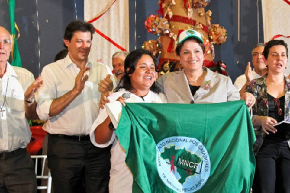 Dilma diz que combaterá "limpeza humana" de população de rua