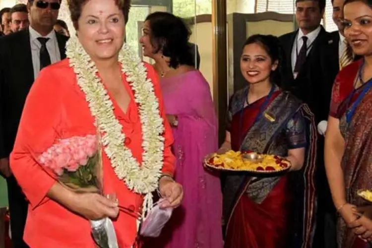 Dilma chega à Índia para reunião com líderes dos Brics (Divulgação/Presidência)