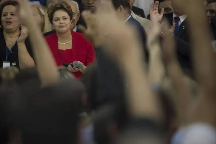 A presidenta Dilma Rousseff participa da Convenção Nacional do PDT (Marcelo Camargo/Agência Brasil)