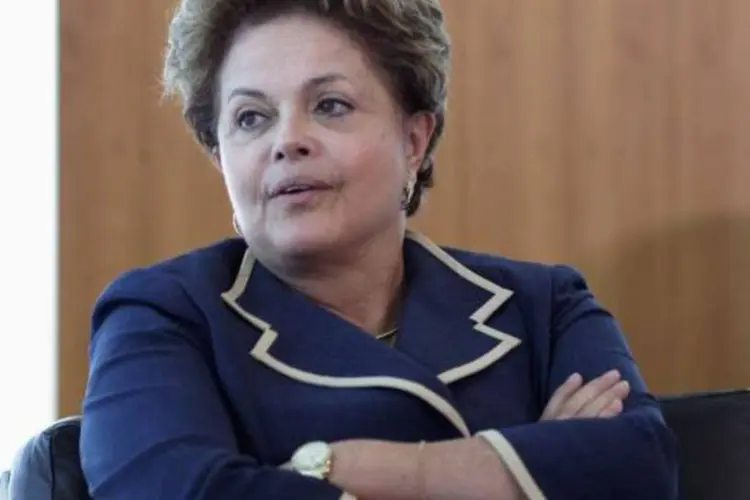 
	Candidata &agrave; reelei&ccedil;&atilde;o, Dilma trabalha para n&atilde;o ver sua fama de gestora se diluir at&eacute; l&aacute;
 (Ueslei Marcelino/Reuters)