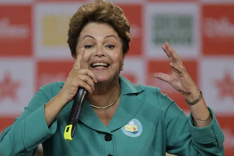 
	Dilma Rousseff: nas elei&ccedil;&otilde;es deste ano, apenas 30,9% dos 24.900 candidatos inscritos eram mulheres
 (Ueslei Marcelino/Reuters)