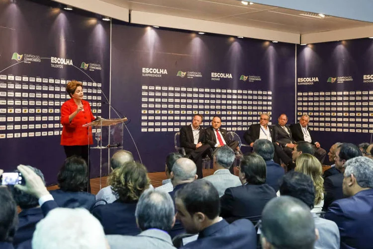 Candidata à reeleição, Dilma Rousseff: "É absolutamente temerário, inacreditável que alguém proponha reduzir o papel dos bancos públicos" (Roberto Stuckert Filho/PR)