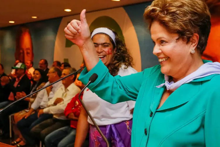 Dilma: petista foi para o ataque contra o governo Fernando Henrique Cardoso (Ichiro Guerra/Dilma 13)