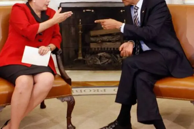 
	Dilma e Obama: encontro na pr&oacute;xima semana
 (Chip Somodevilla/Getty Images)