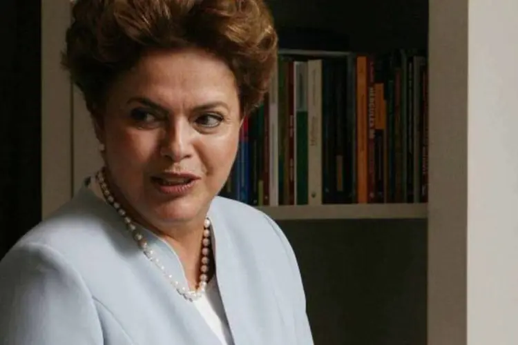 Dilma Rousseff: menor controle sobre os sindicatos que o antecessor Lula (Sergio Dutti/Veja)