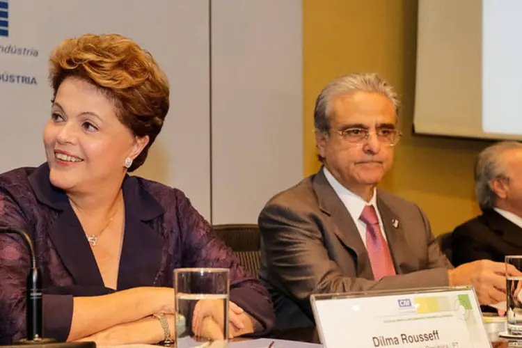 Dilma participa do diálogo da Indústria com candidatos à Presidência, em Brasília (Ichiro Guerra/Divulgação)