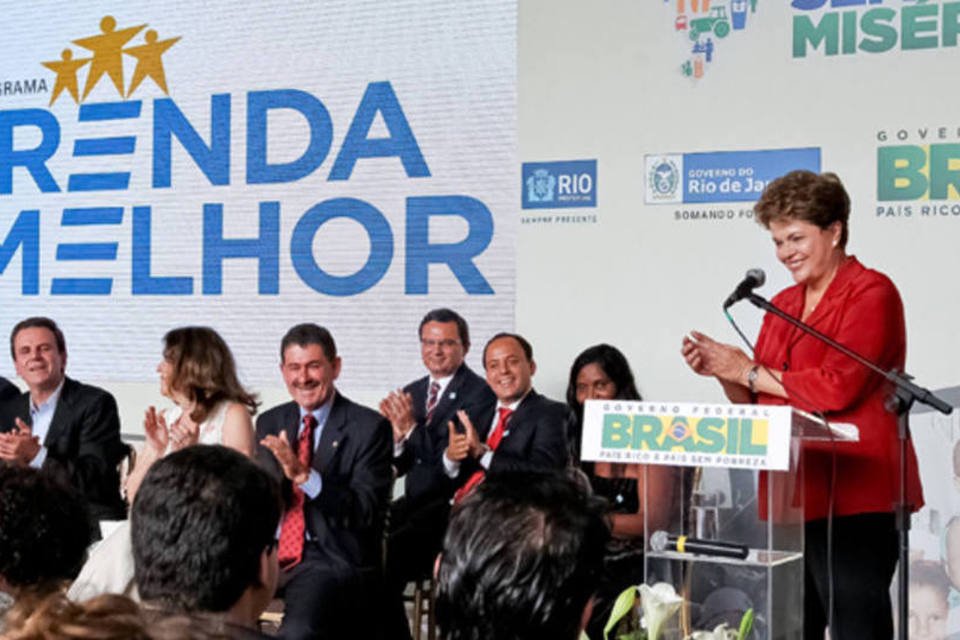 Para Dilma Brasil superou máxima do bolo