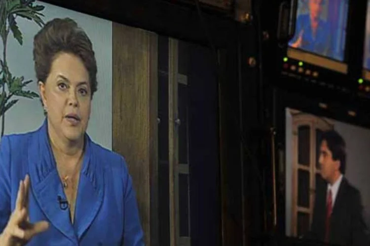 Dilma Rousseff, em entrevista à TV Brasil, emissora pública: há dúvidas se a Telebras será responsável pelo envio do sinal digital (Marcello Casal Jr./AGÊNCIA BRASIL)