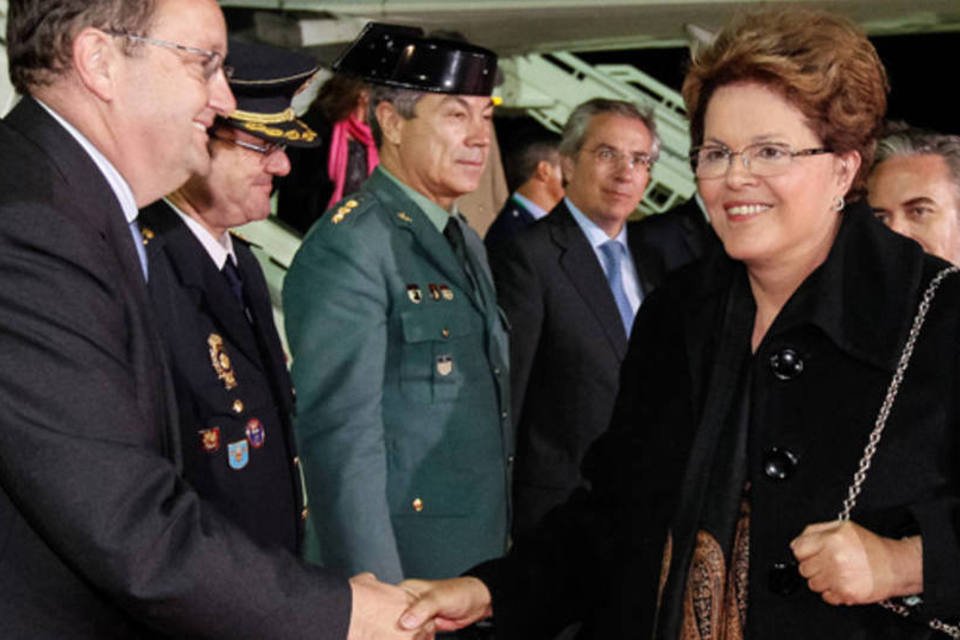 Dilma está na Espanha para a Cúpula Ibero-Americana