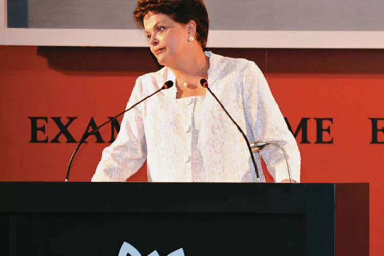 Dilma retornará a Brasília à tarde e por enquanto está sem compromisso agendado (Germano Lüders/EXAME.com)