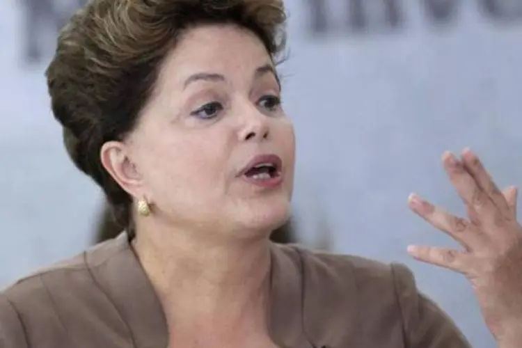 A presidente Dilma Rousseff participa de uma cerimônia em Brasília (Ueslei Marcelino/Reuters)